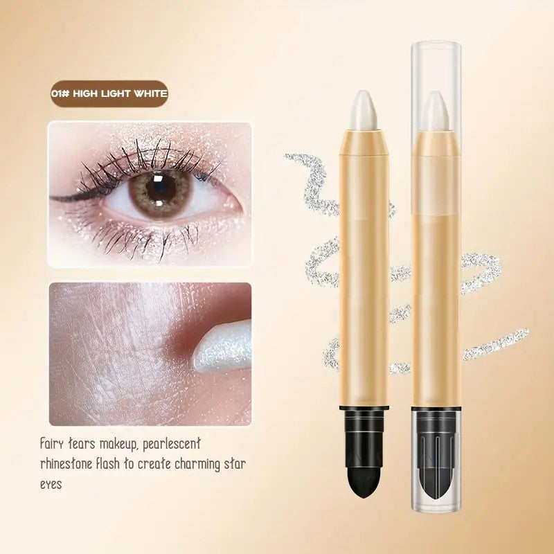 Double Ended Glitter Eyeshadow Stick Pencil